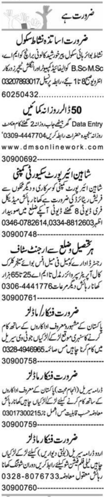 Computer Teacher & Manager Jobs at Private Company, Multan