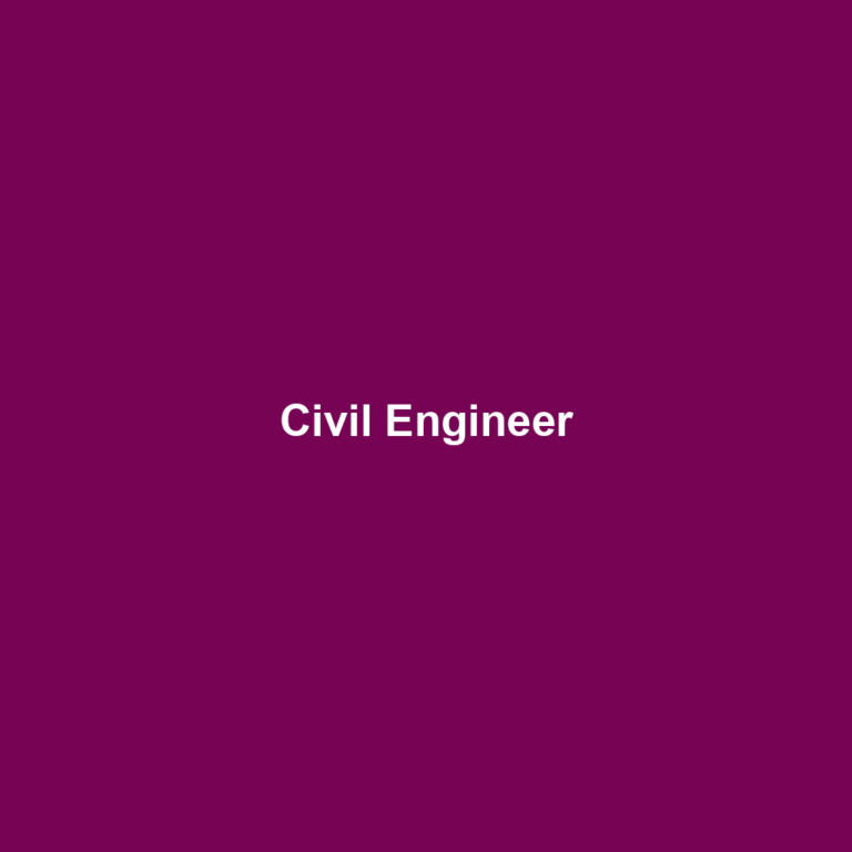 Civil Engineer