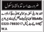 Teaching Jobs at Nishat Boys High School, Multan (2024)