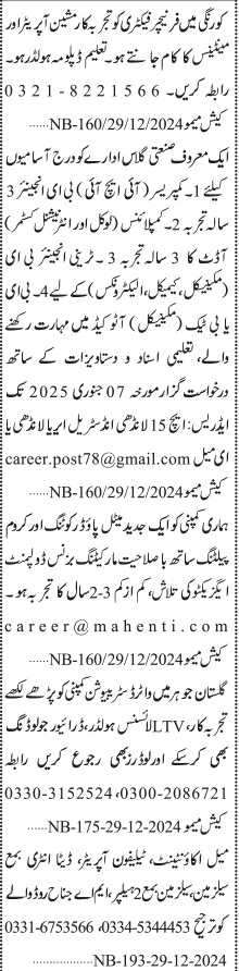 Diverse Management Opportunities in Karachi