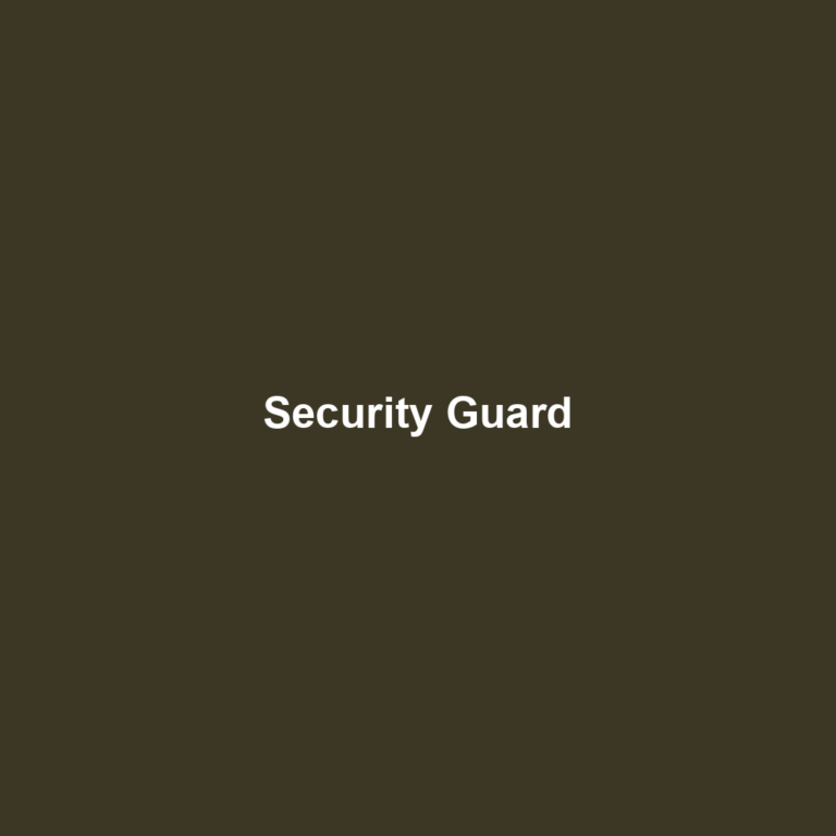 Security Guard