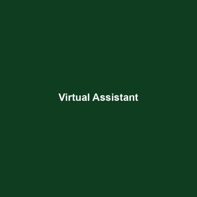 Virtual Assistant