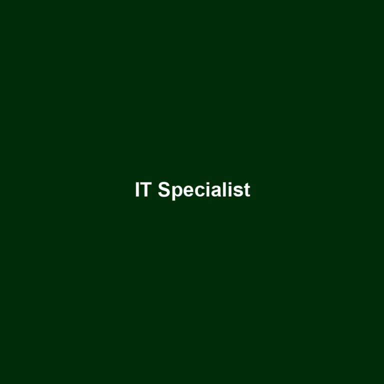 IT Specialist